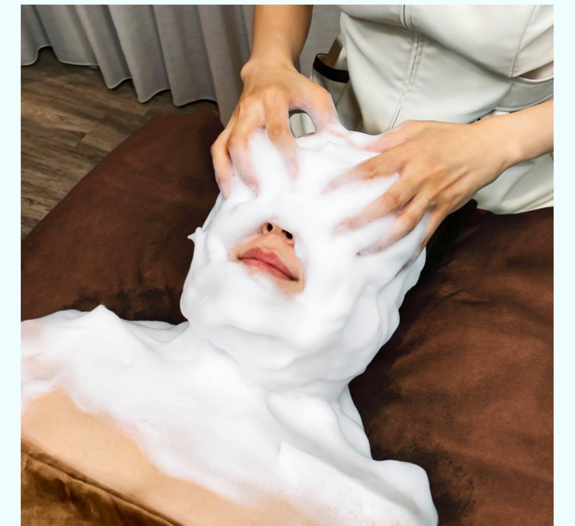 【宇都宮　バザルトストーンフェイシャル　白玉グルタチオンホイップ】